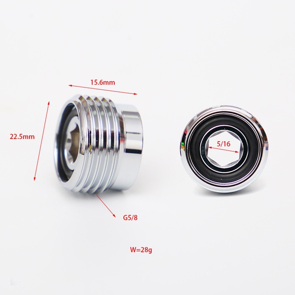 Sporting Goods Cylinder Adapter Scuba Diving Adapter Chrome-plated Copper