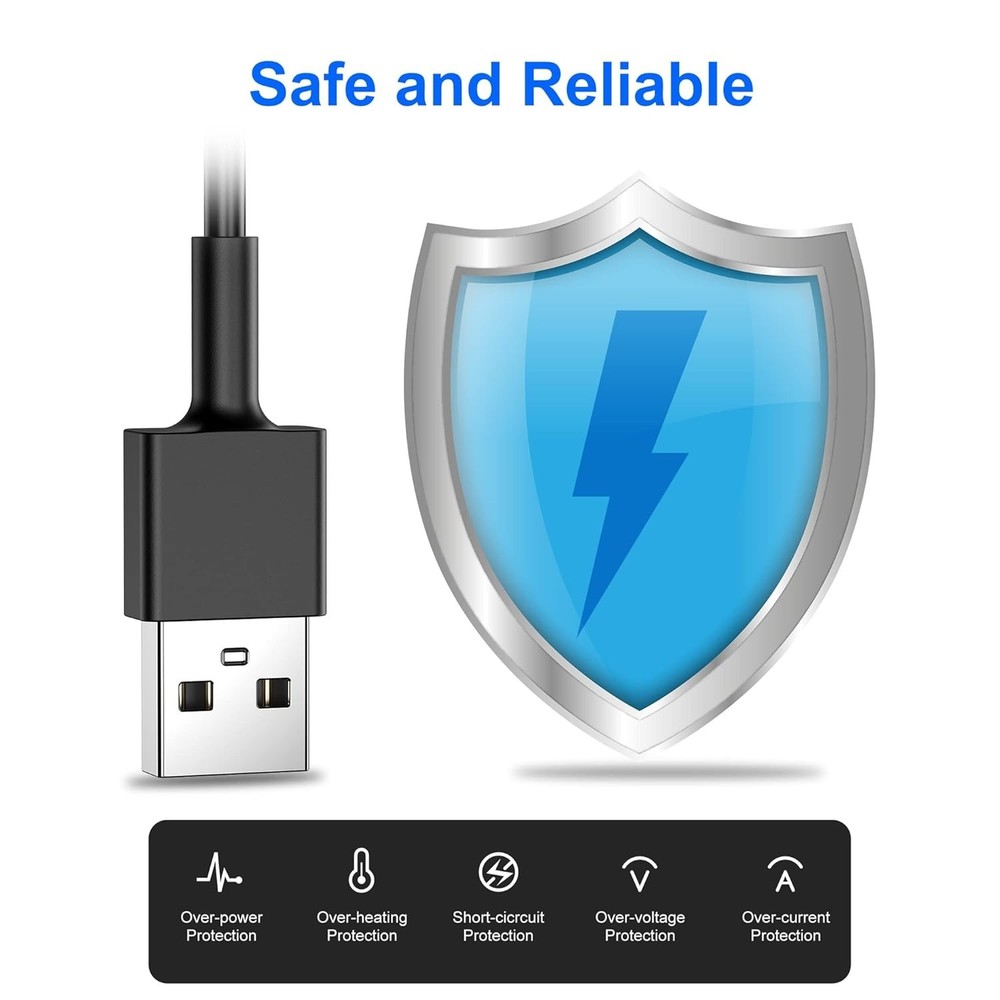 3.3 Ft USB-C Charging Cable for Garmin Devices - Versatile & Durable Design