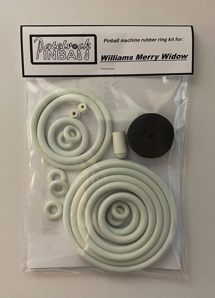 1963 Williams Merry Widow Pinball Machine Rubber Ring Kit