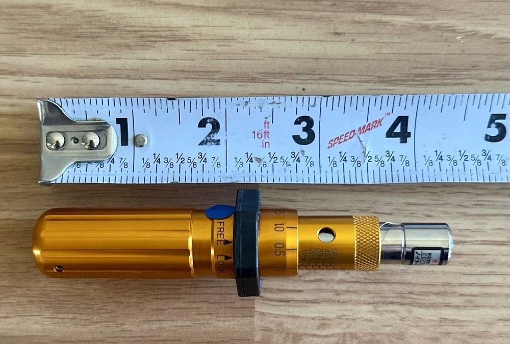 TOHNICHI Adjustable Torque Screwdriver RTD60CN 10-60cN.m