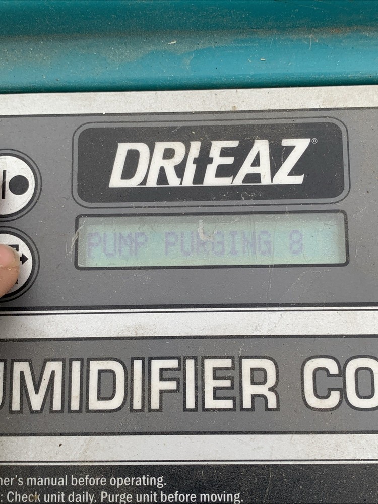 Dri-Eaz Evolution LGR Dehumidifier Water Damage 5722 Total Hours Turns On