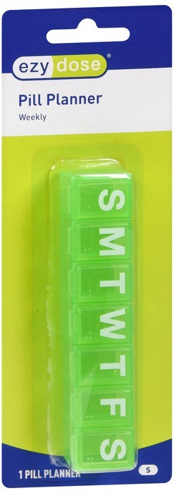 Ezy Dose Pill Planner Weekly Small 1 EA