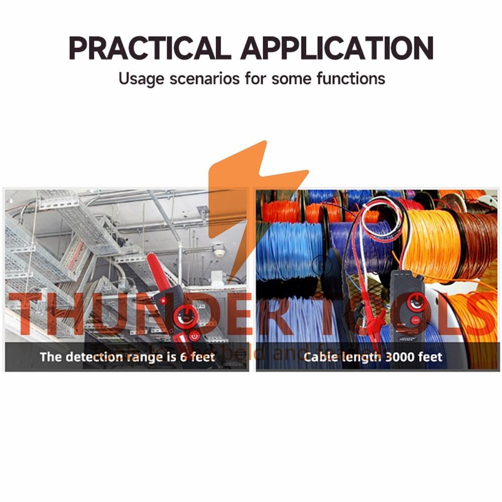Thunder Tools NOYAFA NF-820 Anti-Interference Underground Cable Locator