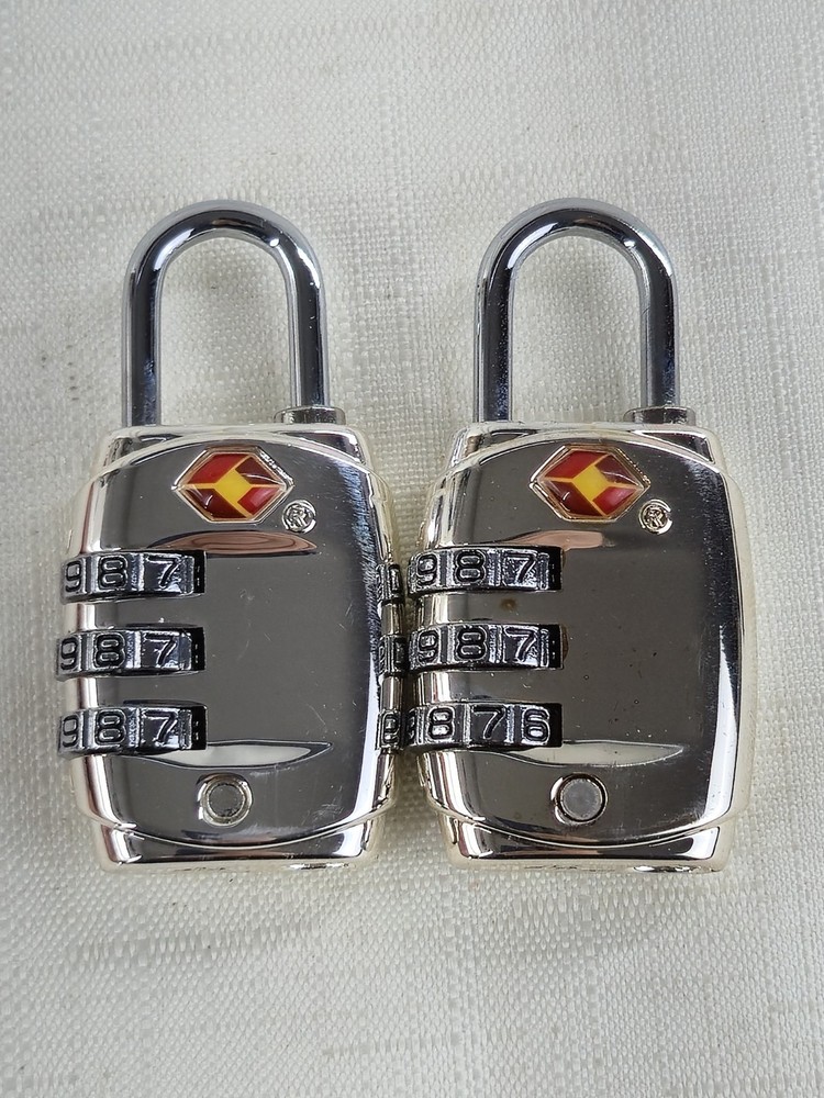 Smartrip TSA Approved Luggage Locks 2 Pack Combination Padlock