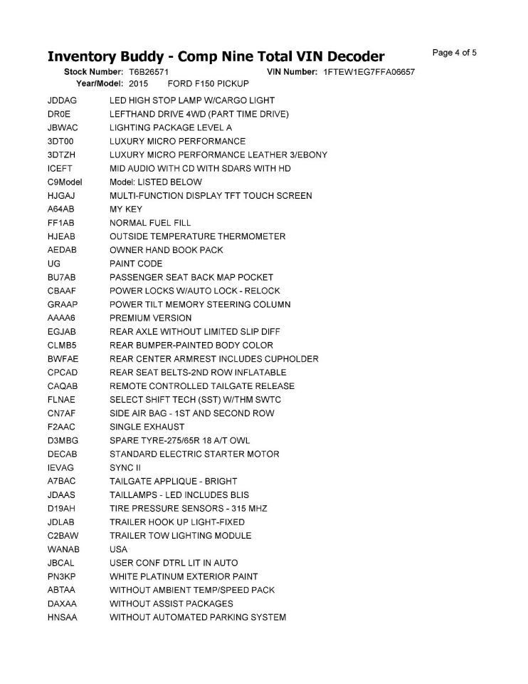 F150 2015 Transmission Shift 1010746