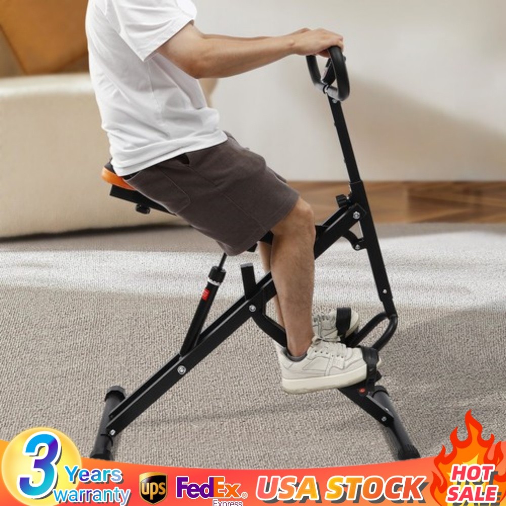 Adjustable Squat Machine Trainer Rowing Machine 264lbs for Ab Workout Glutes