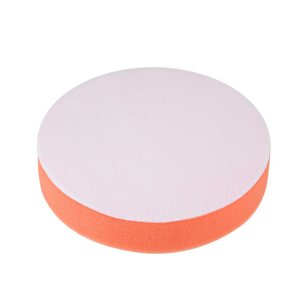 5" Buffing Sponge Pads,Drill Polishing Buffer Pad Disc Hook and Loop Back, 3X