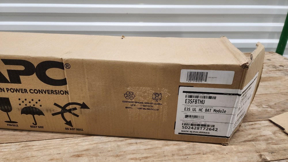 APC Easy UPS 3S High Capacity Battery Module E3SFBTHU  -  OPEN BOX