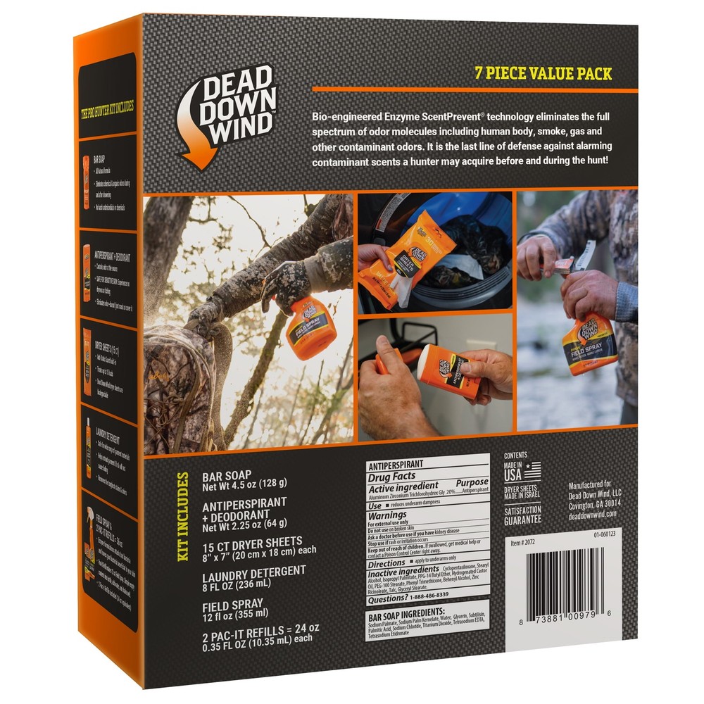 Dead Down Wind Pro Hunter 2.0 7-Piece Kit Complete System