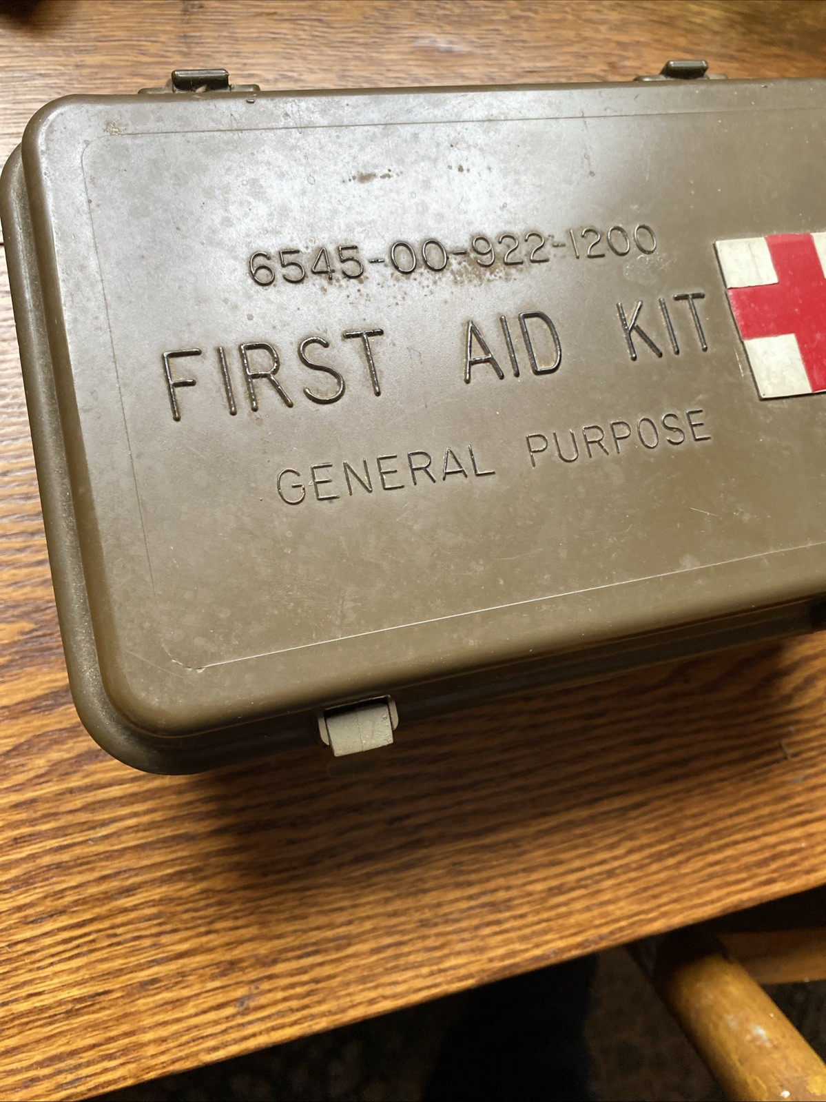 Vintage US Military Army General Purpose First Aid Kit 6545-00-922-1200 FULL