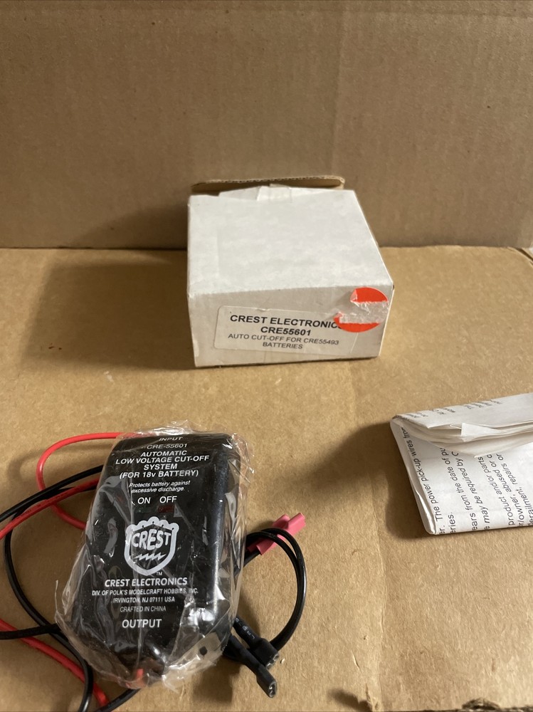 Atistocraft Crest Electronics Auto Cut Off For Batteries