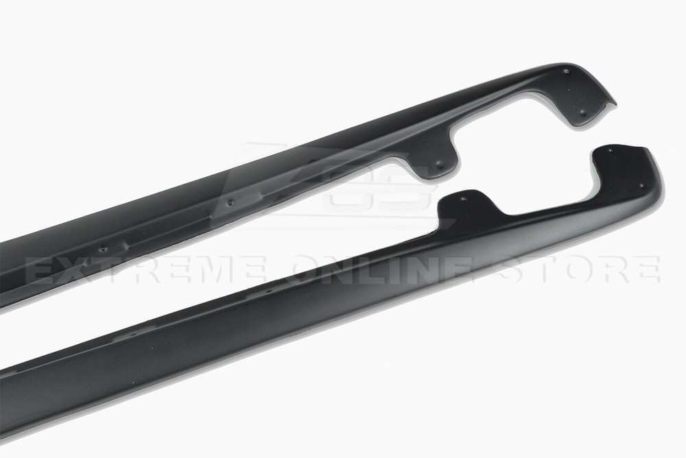 ZR1 ABS Plastic Front Lip Splitter & Side Skirts Panel For 05-13 Corvette C6 Z06