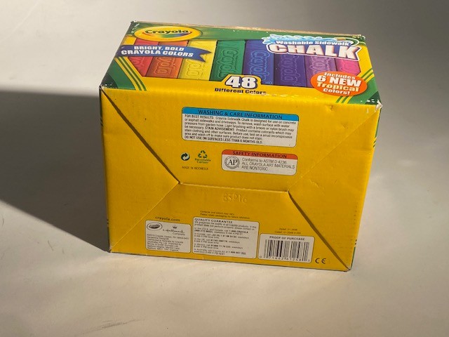 Crayola Washable CHALK 48 colors