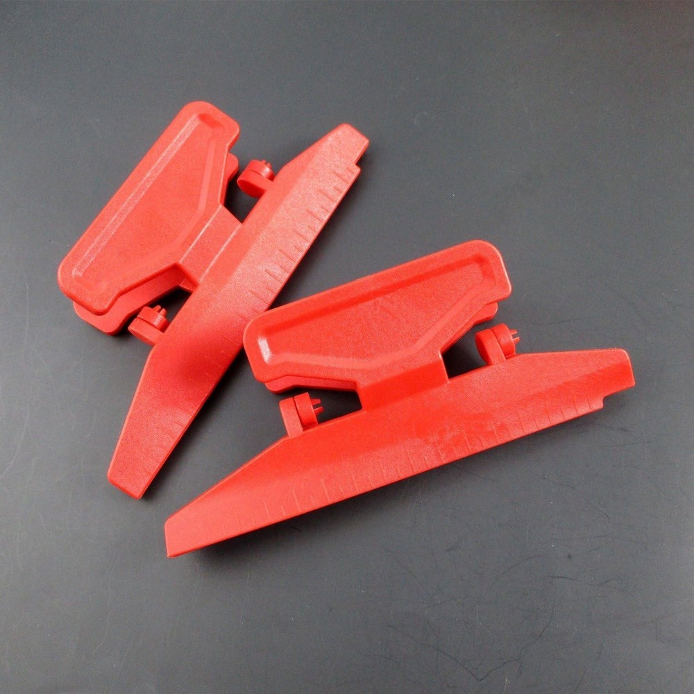 Adjustable Fletching Jig for Precision Arrow Customization - Red