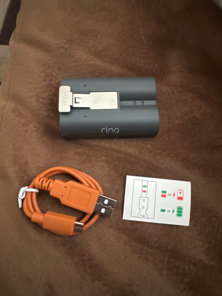 Ring Rechargeable Battery Pack for Doorbell 2 3 4 Spotlight Quick Release