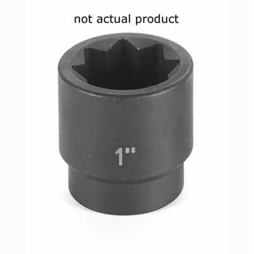 Grey Pneumatic 1/2" Drive x 9/16" Standard - 8 Point Socket