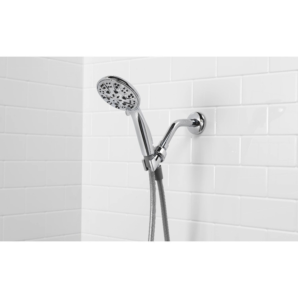 5-Setting Hand Held Shower Head, Chrome