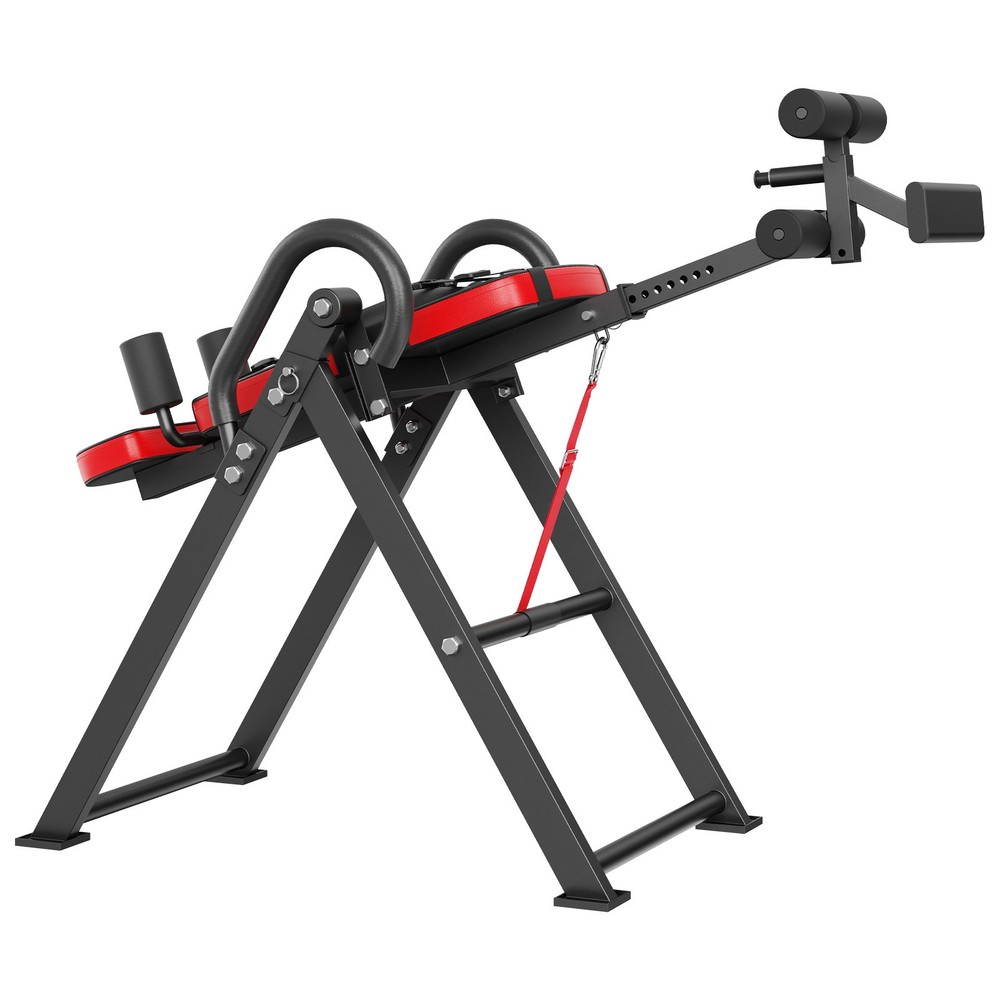 Folding Inversion Table for Back Stretching - Adjustable Height, 300 lb Capacity
