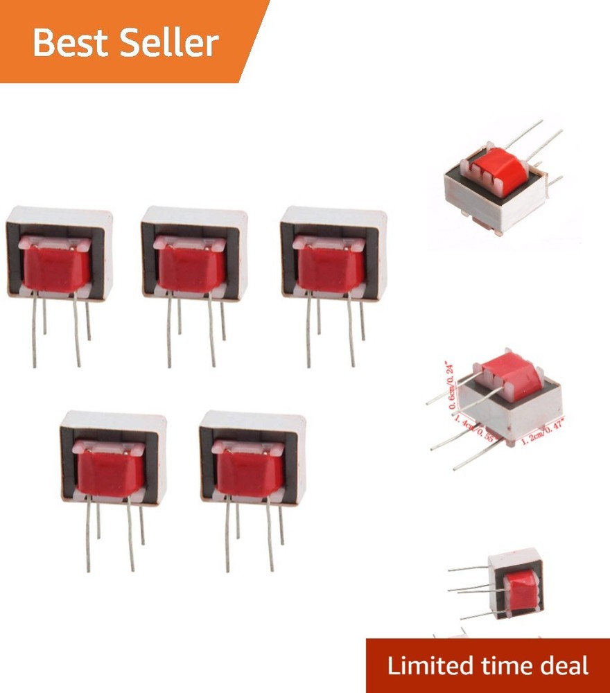 5pcs EI14 Nickel Alloy Audio Transformers - Stable Performance Edition