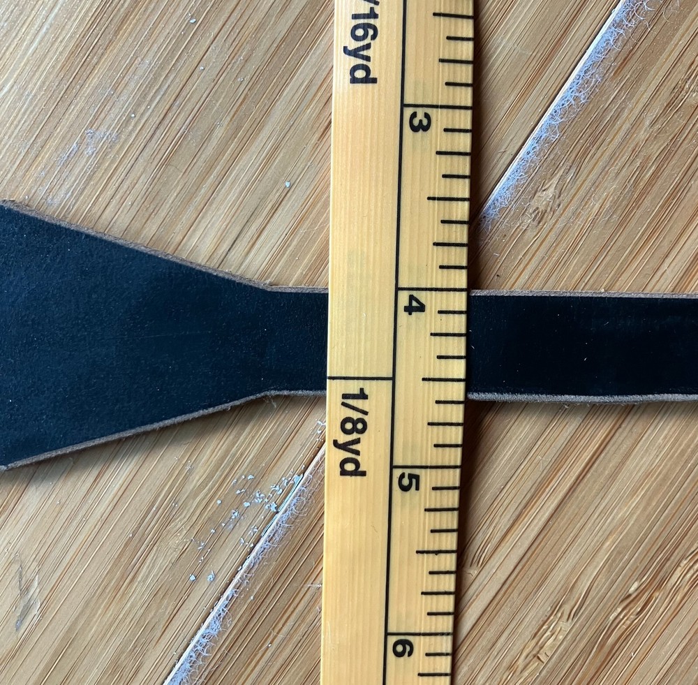 Horween Chromexcel leather camera neck strap 37" new