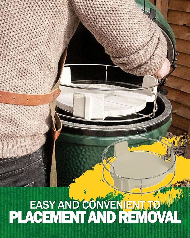 BBQ Expander Rack Kit for Large Green Egg Grill Accessories