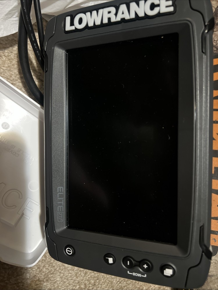 Lowrance Elite 7 Ti Boat Sonar Radar Head Unit Fishfinder Chartplotter Display