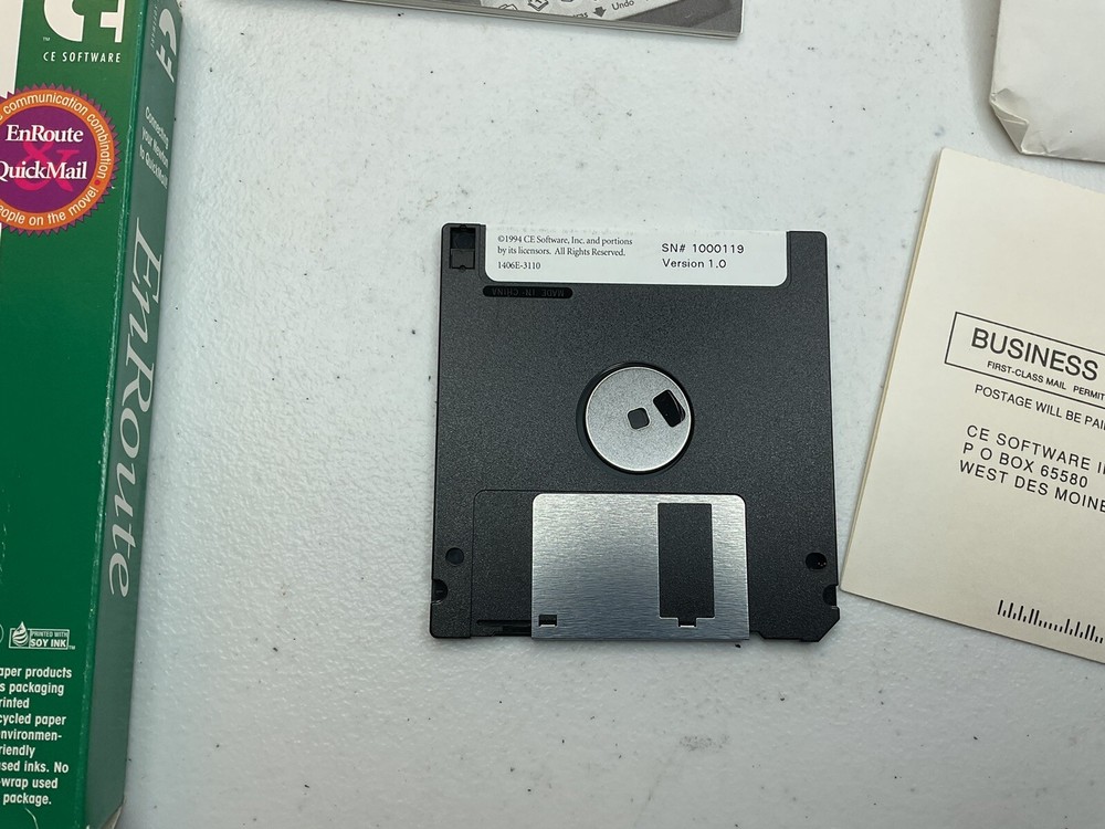 EnRoute Connecting Your Apple Newton To QuickMail Software