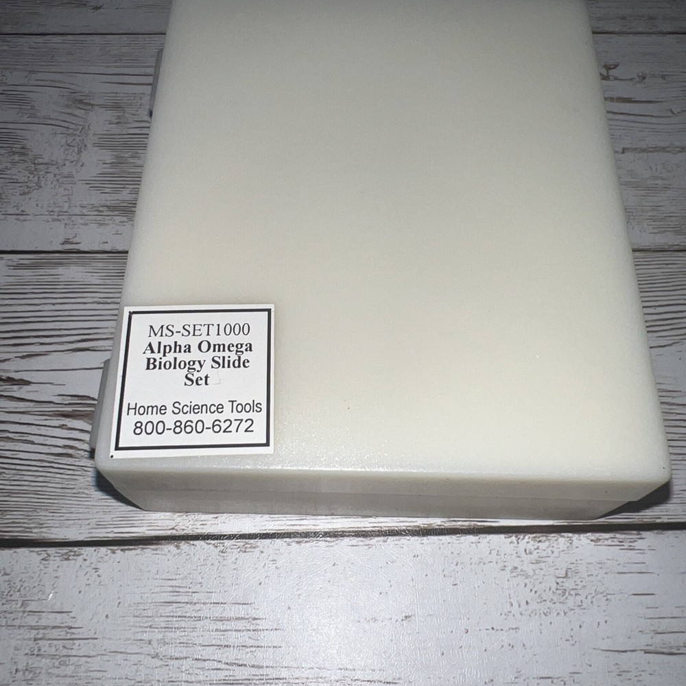 Home Science Tools Slide Set Alpha Omega Biology Set & Basic Slide Set