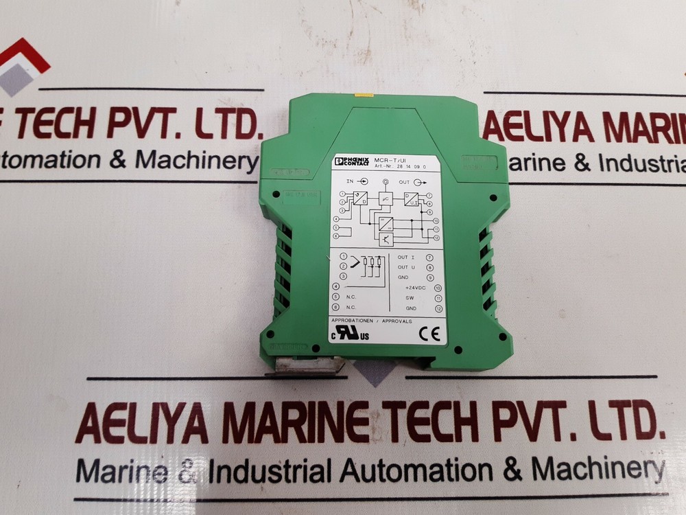 Phoenix contact mcr-t/ui temperature transducer