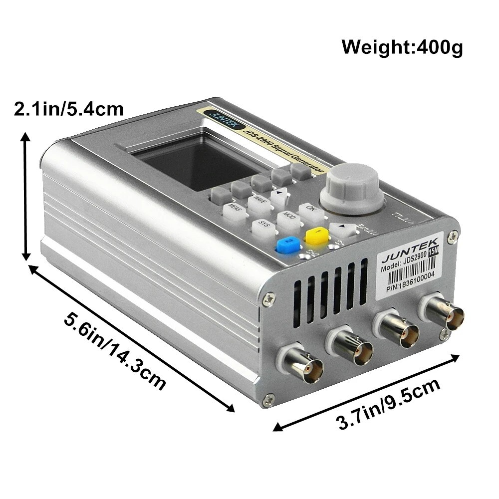 15MHz DDS Function Signal Generator Digital Control Arbitrary Waveform Generator