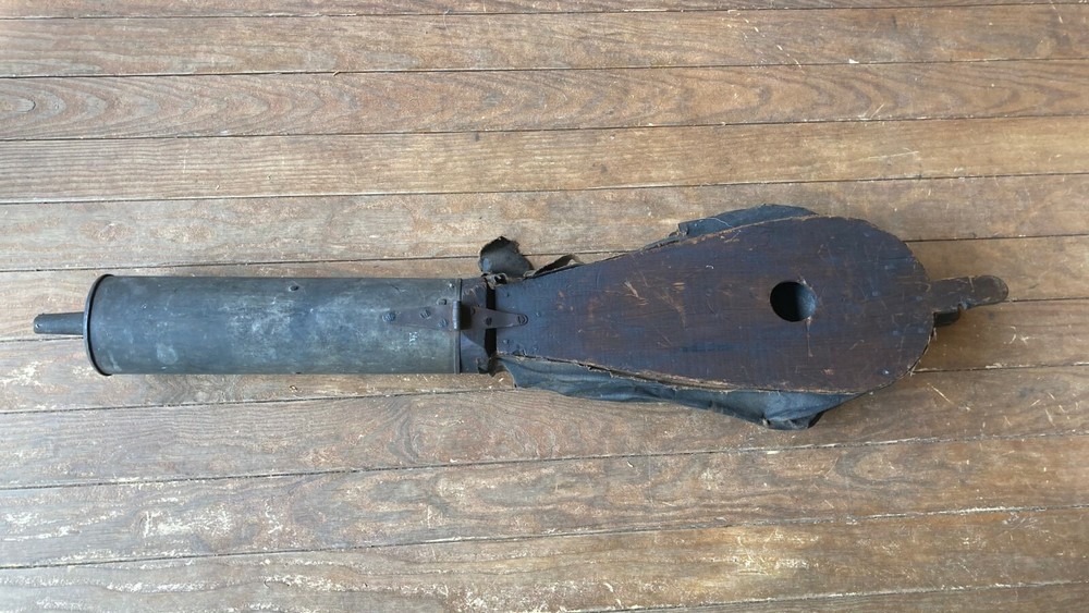 Antique Blacksmith Forge Bellows Odd Foldable Design For Ferrier? Rare Primitive