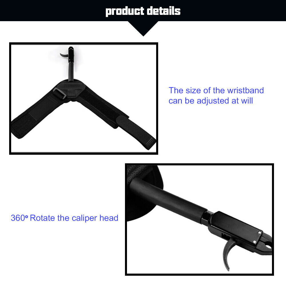 Archery Wrist Release Aid Trigger Adjustable Strap Caliper Compound Bow Hunting