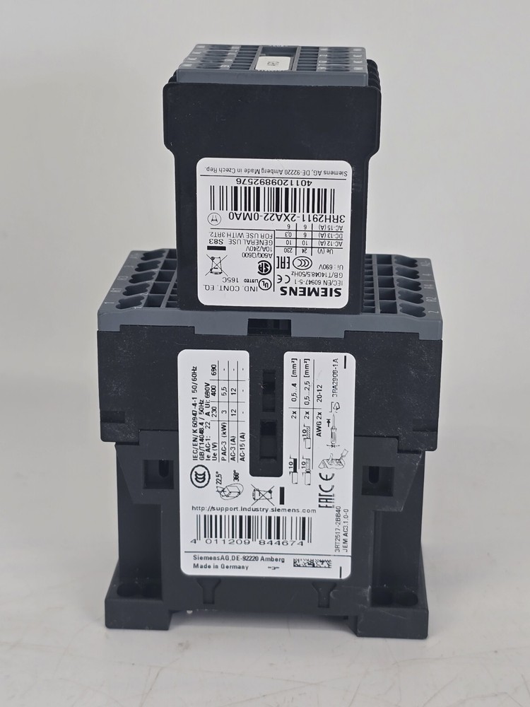 SIEMENS Contactor Type Intermediate Relay 3RT2517-2BB40 R