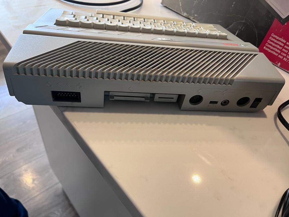 Atari 130XE Computer with Box - Tested and Working