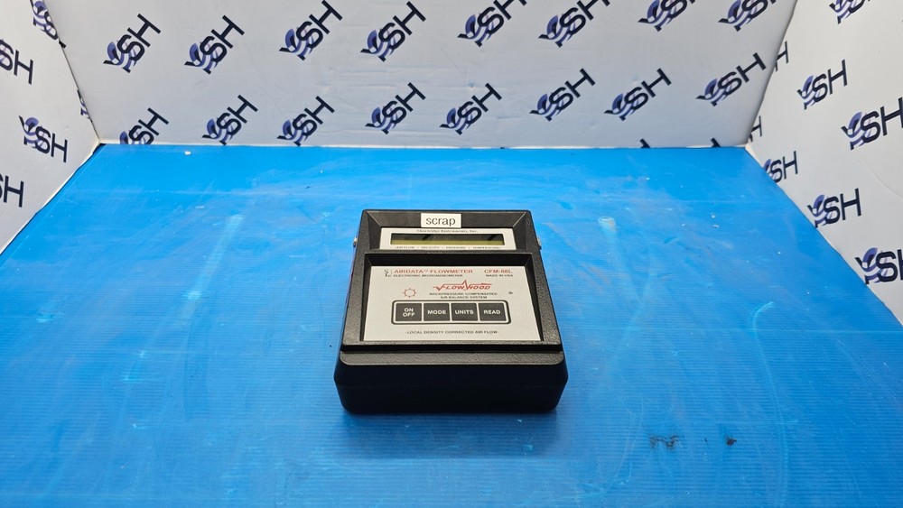 Shortridge CFM-88L Digital Meter AS IS