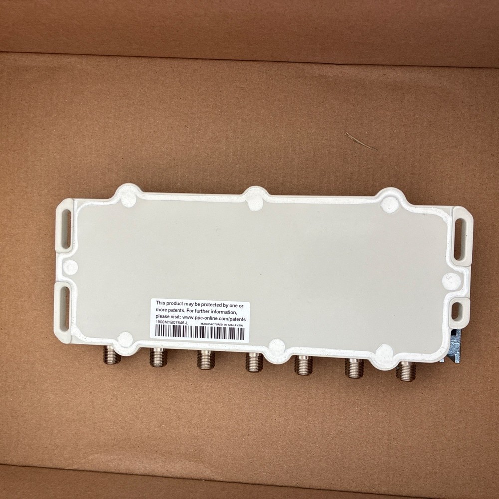 PPC EVO1-5-U/U Entry Series 5-Port Active Return Coax Cable Amplifier Splitter.