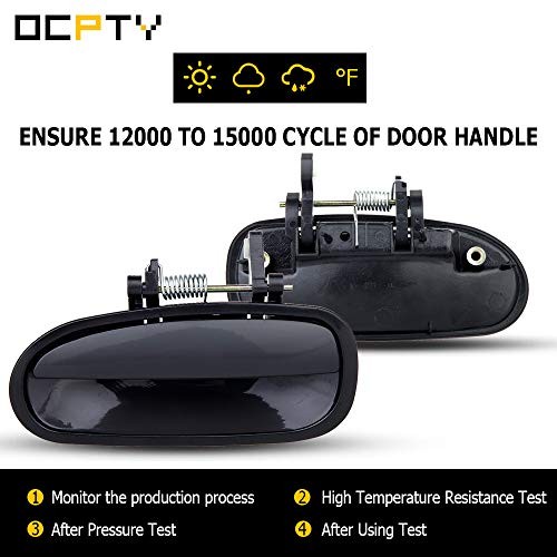 Door Handle Exterior Rear Driver Left Side Replacement fit 1996-2000 for