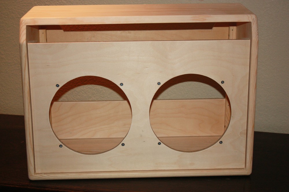 rawcabs  30 style unloaded pine 2x10 combo cabinet