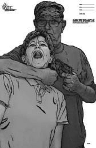 Hostage Situation [24"x14"] (100 pack), black & white Situational