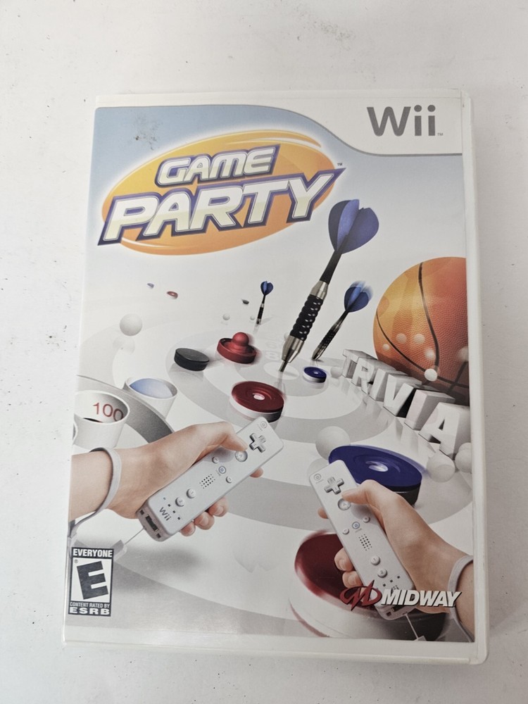 wii game party case only NO GAME