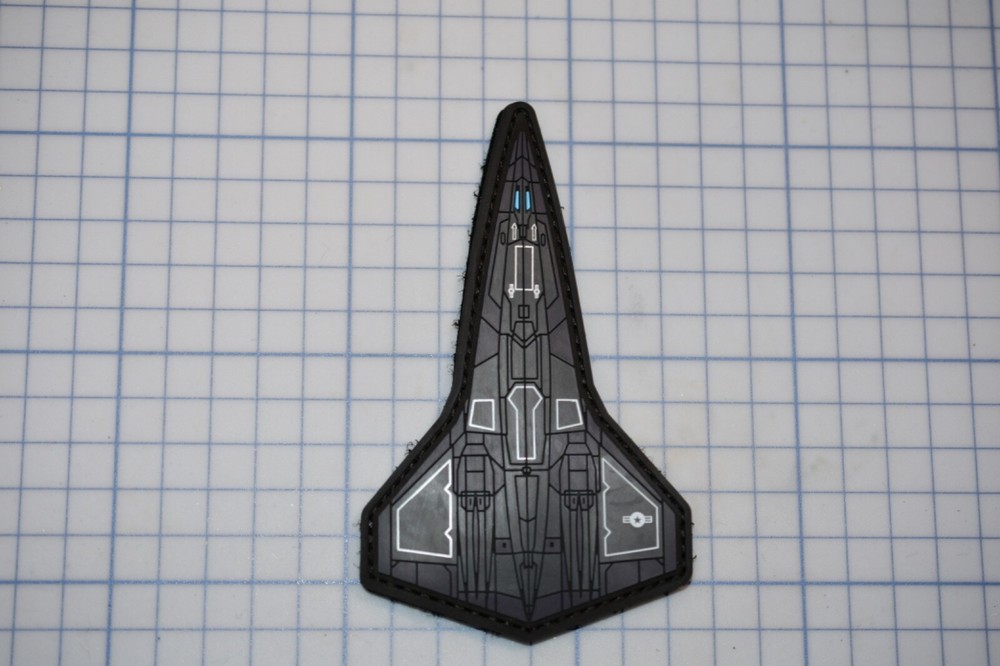 Top Gun 2 Skunk Labs "DarkStar" PVC Patch (Hook & Loop)