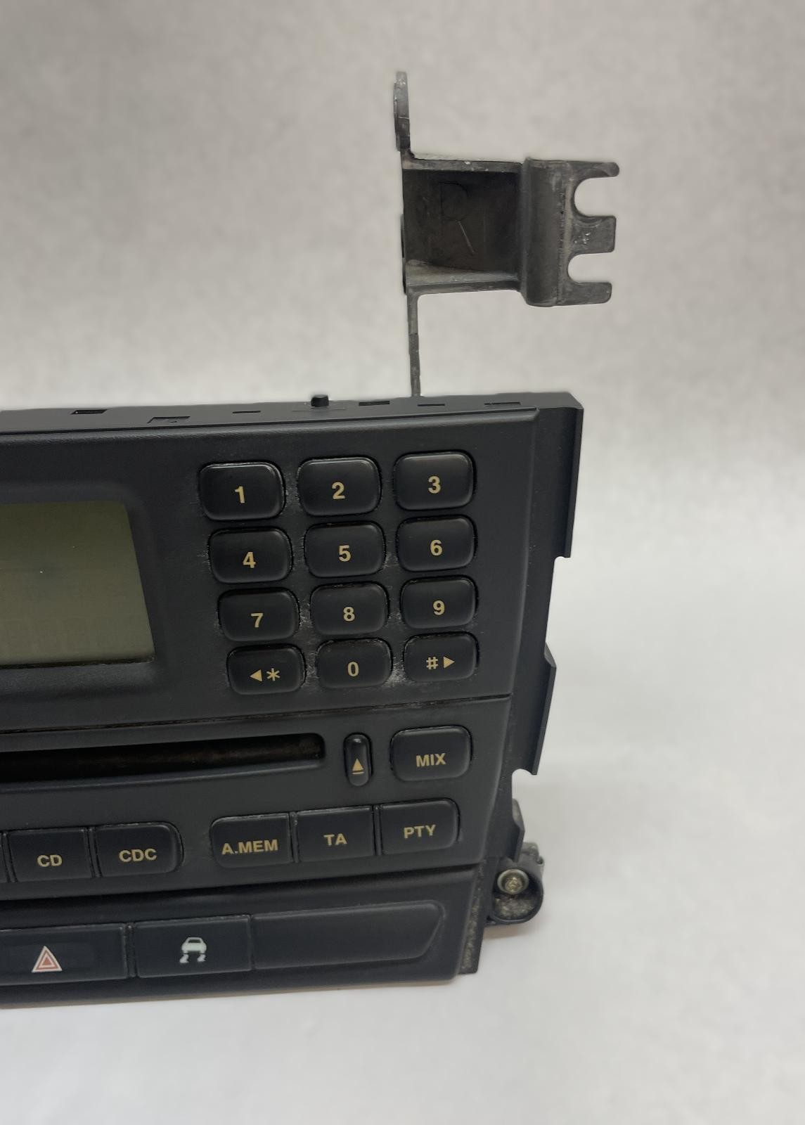 2003 JAGUAR S TYPE Radio Receiver from VIN M45255 (AM-FM-stereo) CD player OEM