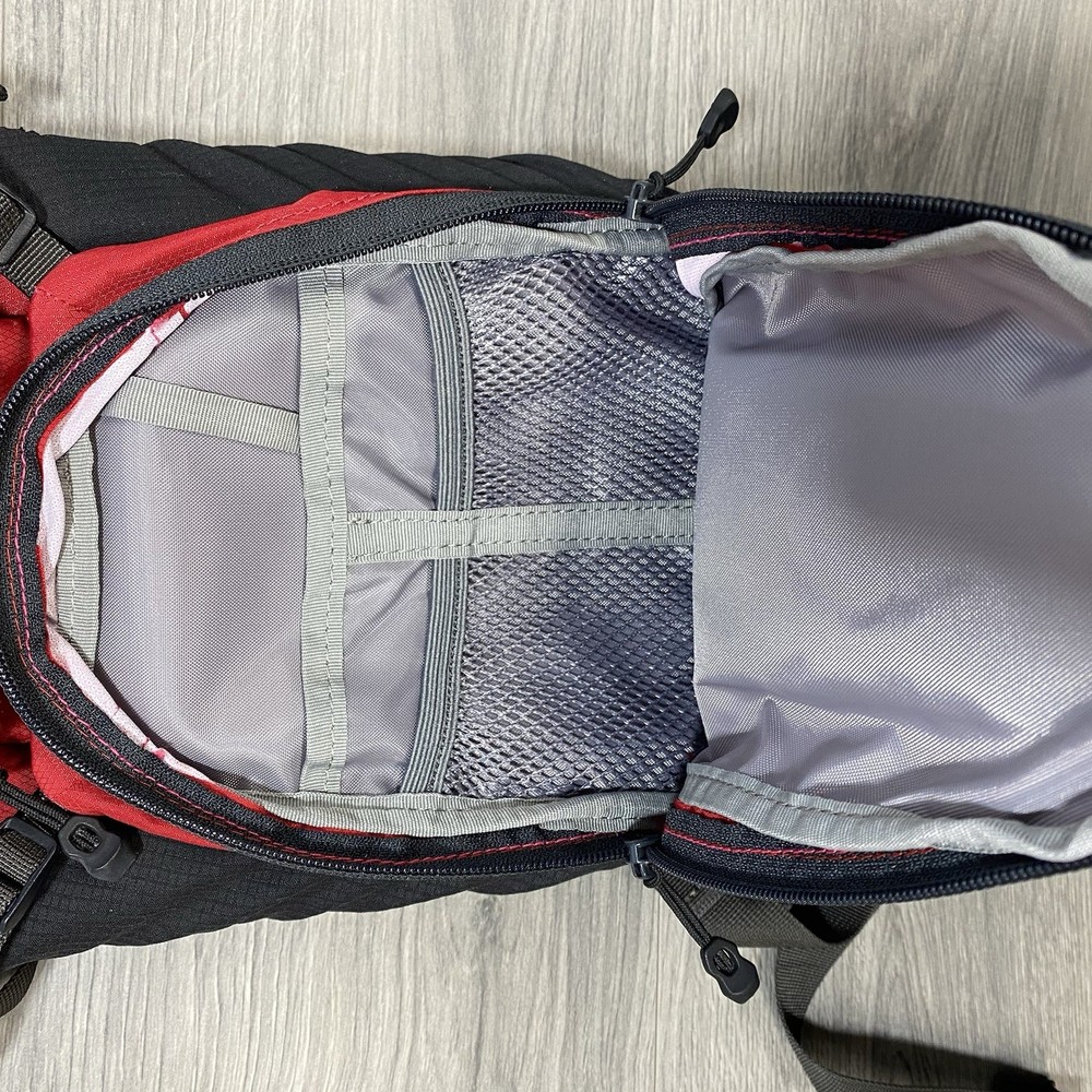 Camelbak Lobo Red Black Hydration Pack Hiking Trail Backpack No Bladder