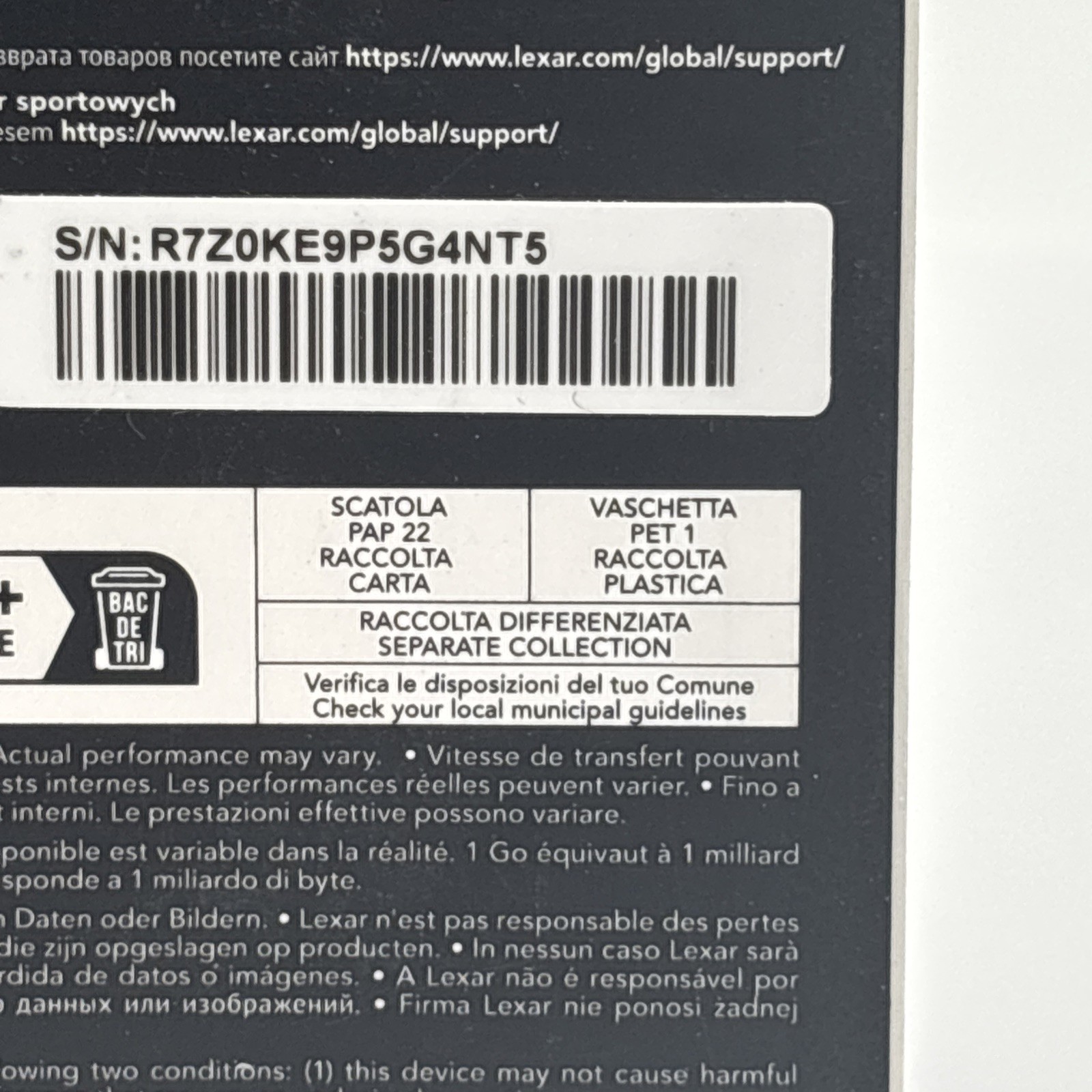 Lexar 512GB Blue Micro SD Card Up to 160MB/s, microSDXC UHS-I Memory Card 512GB