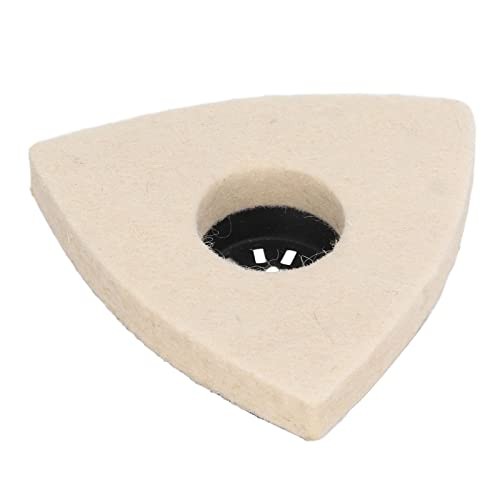 5PCS Triangular Wool Polishing Pad - Oscillating Polishing Tool