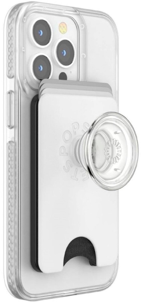 PopSockets Popwallet+ For Magsafe Devices White/Clear/Black good condition
