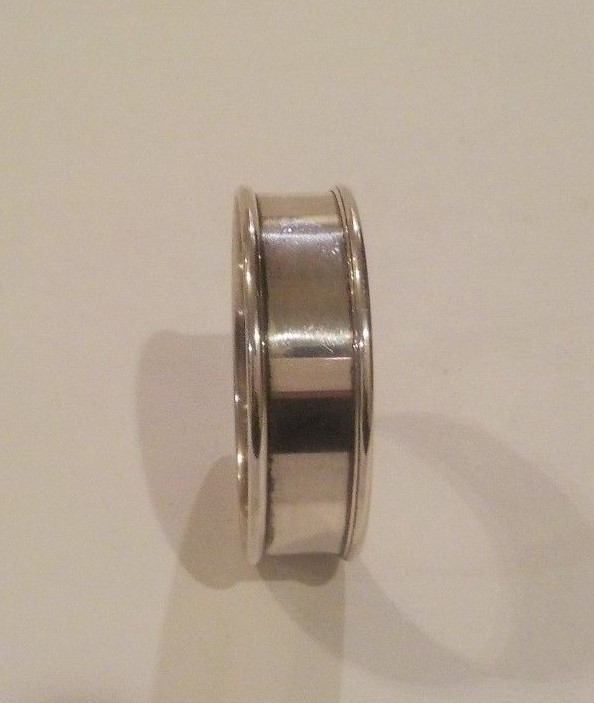 Gorham Sterling Silver Napkin Ring, Monogram, 10 grams