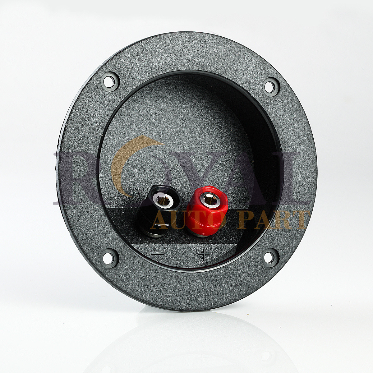 New 3" Round Speaker Terminal Cup up to 8g Wire Connector