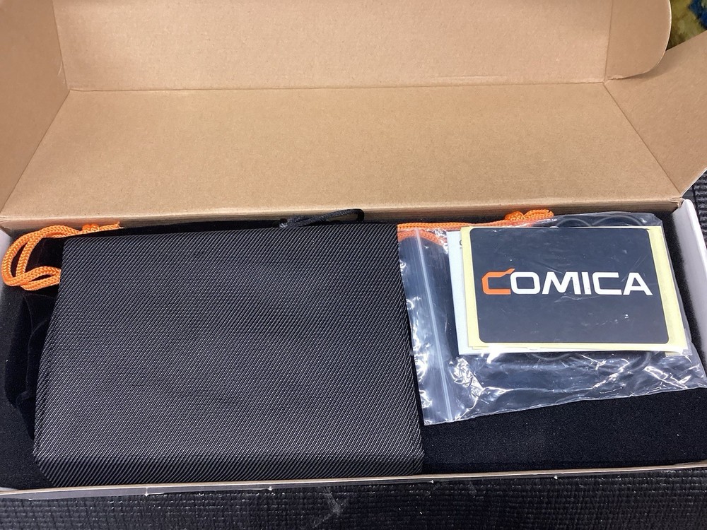 COMICA Revo S Wireless Reporter Microphone Compatible with Windows Mac OS Stream