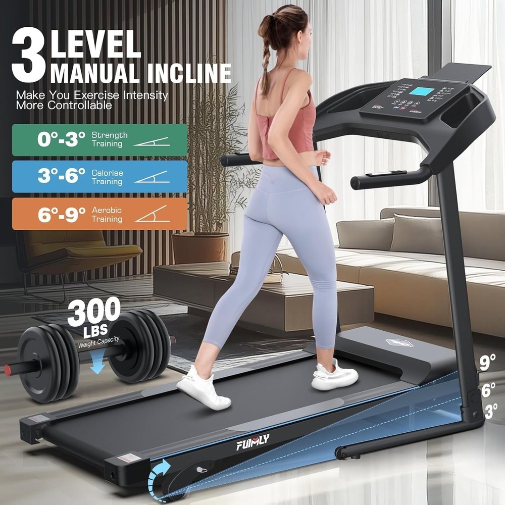 Multifunctional Treadmill Powerful Yet Quiet Performance 3.5HP Treadmill 03